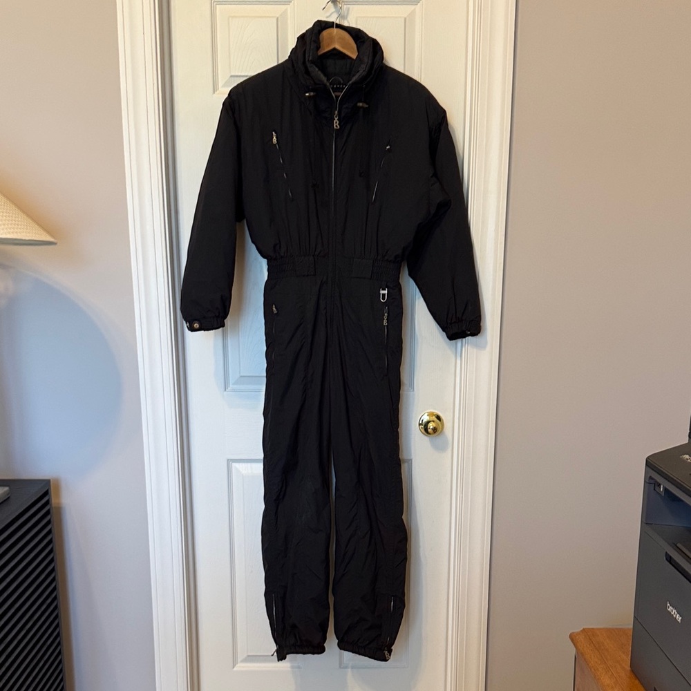 Bogner Black One-piece ski suit